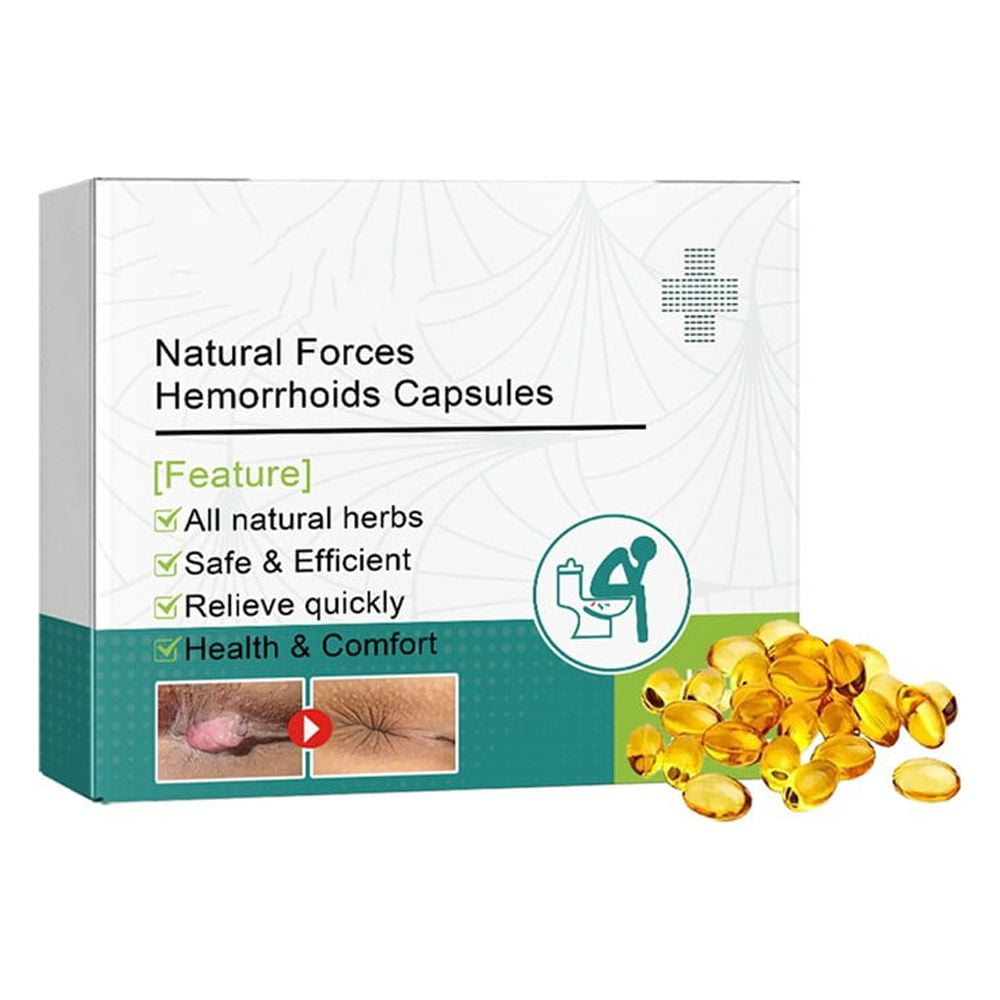 7pcs Hemorrhoid Capsule Relieves Perianal Itching Internal And External