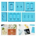thumbnail image 1 of 7pcs Light Switch Cover Epoxy Resin Molds, Switch Plate Silicone Mould Outlet Cover Molds For Diy Crafts Making Home Decor, 1 of 6