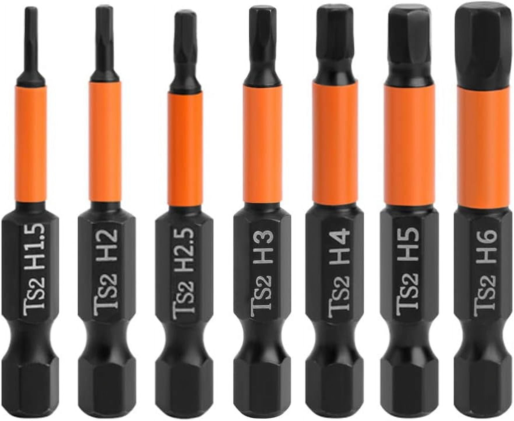 Tua Vít Lục Giác Loại Tốt H1.5 H2 H2.5 H3 H4 H5 H6 Thép S2 Cán Nhựa đúc đầu Vặn ốc Lục Giác Hex Screwdriver I.20067164