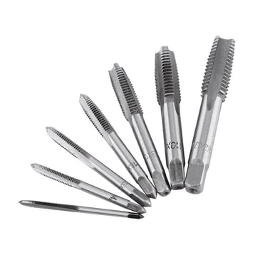 Swordfish 8040 Metric Hand Threading Tap Set – M12x1.75 (3 Pieces)