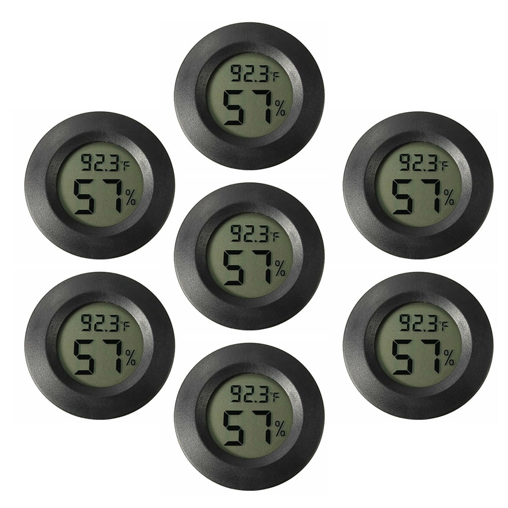 7pcs Mini Hygrometer Thermometer Electronic Humidity Temperature Meter