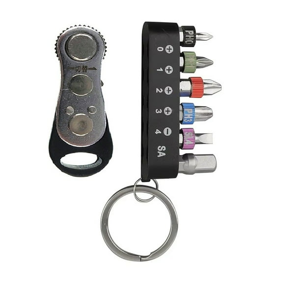 7pcs Mini Ratchet Wrench Set Combination Tool for Home Improvement Ski Boots