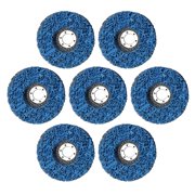 7pcs Nylon Polishing Buffing Wheels Abrasive Discs Suitable For Efficient Car Body Cleaning Rust Freeing Shine Restorati