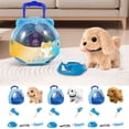 thumbnail image 1 of 7pcs Robot Dog Toys Realistic Robot Puppy Toy Interactive Toy Walking Barking Dogs Ideal Birthday Gifts Indoor Outdoor Play Beige, 1 of 5
