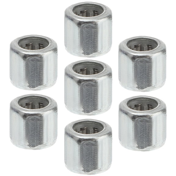 TABLZONE 7Pcs Metal Axial Flat Roller Bearings Replacement for Rotating Mop Buckets
