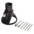 thumbnail image 1 of 7pcs/Set Rotary Router Milling Cutter Guide Attachment Wood Carving Tool Kit Dedicated Locator Woodwork Tool For Dremel, 1 of 6