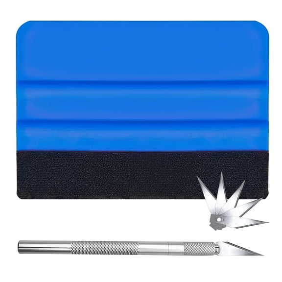 7pcs Squeegee Smoothing Tools Car Vinyl Wrap, Wallpaper Kit Wrap Vinyl for Cars, Window Film Tint Trimming Application Tool Kits