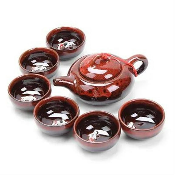 7pcs Tea Sets Exquisite Celadon Tea Set Include 6 Cups 1 Tea Pot Brand Exquisite Set Kung Fu Tea Cup Unique Gift