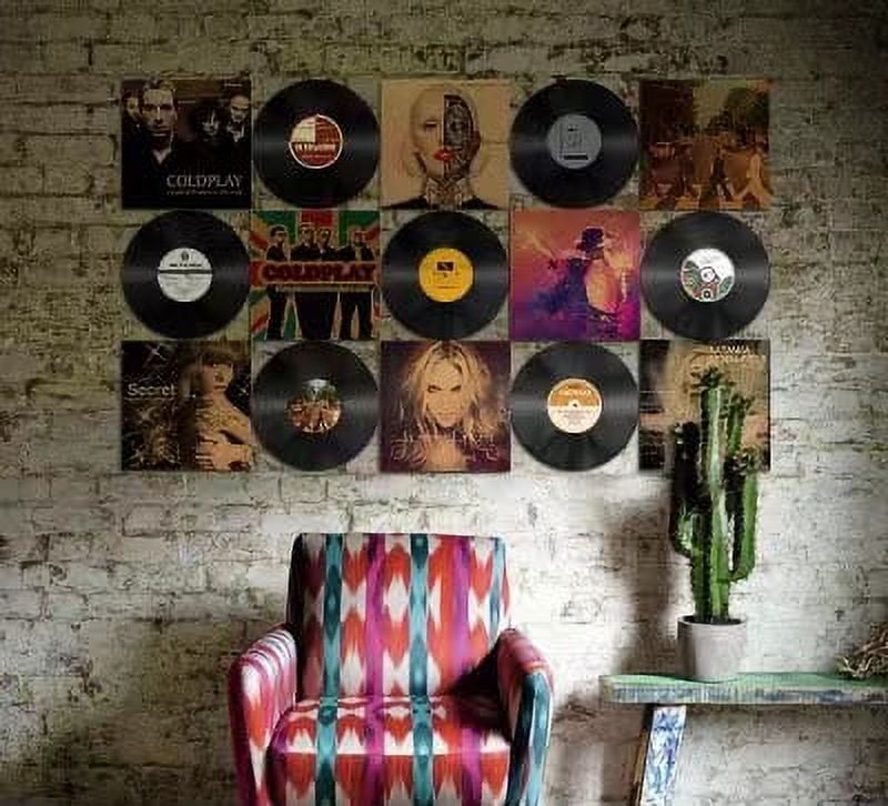 Vinyl Record Records Wall Decor Aesthetic Party Music Decorations  Decoration Room Fake Ornament Vintage Mount Blank Retro Rock S - AliExpress
