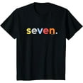 thumbnail image 1 of 7th Birthday Boy 7 Year Old Seven | Age 7 Party Ideas T-Shirt, 1 of 4