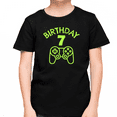 thumbnail image 1 of 7th Birthday Boy Shirt Boy 7th Birthday Gamer Boy Birthday Gamer Shirts for Boys Birthday Shirt, 1 of 6