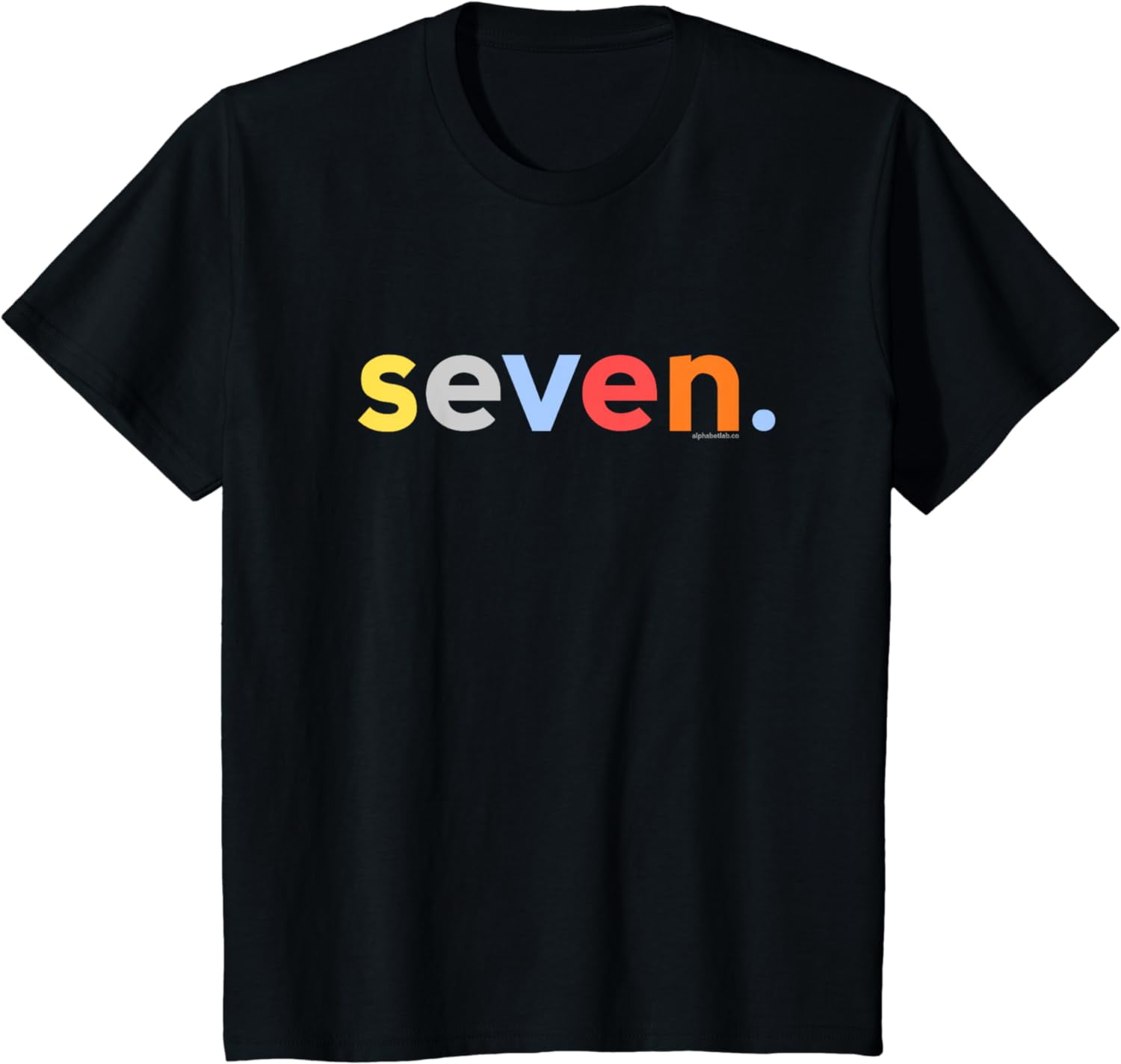 7th Birthday Shirt Boy 7 Year Old Seven | Age 7 Party Ideas T-Shirt ...