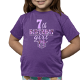 thumbnail image 1 of 7th Birthday Shirt Girls Birthday Outfit 7 Year Old Girl 7th Birthday Gifts Cute Birthday Girl Shirt, 1 of 6