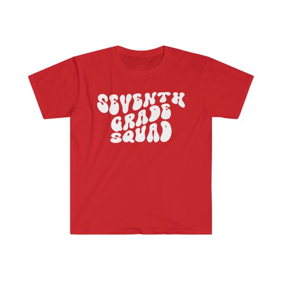 7th Grade Teacher Seventh Middle Back School Shirt, Gifts, Tshirt, Tee