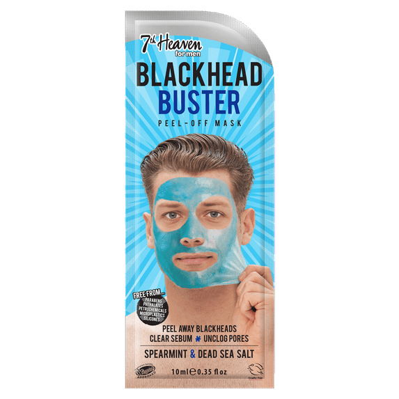 7th Heaven Mens Peel Off Deep Pore Cleansing Face Mask 0.3oz