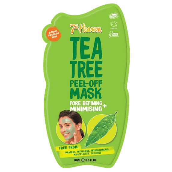 7th Heaven Tea Tree Peel-Off Face Mask Soothing, 0.3 fl oz