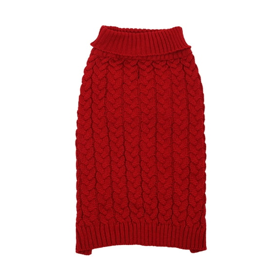 7th & Hudson Cowl Neck Sweater for Dogs and Cats, Size S-XL