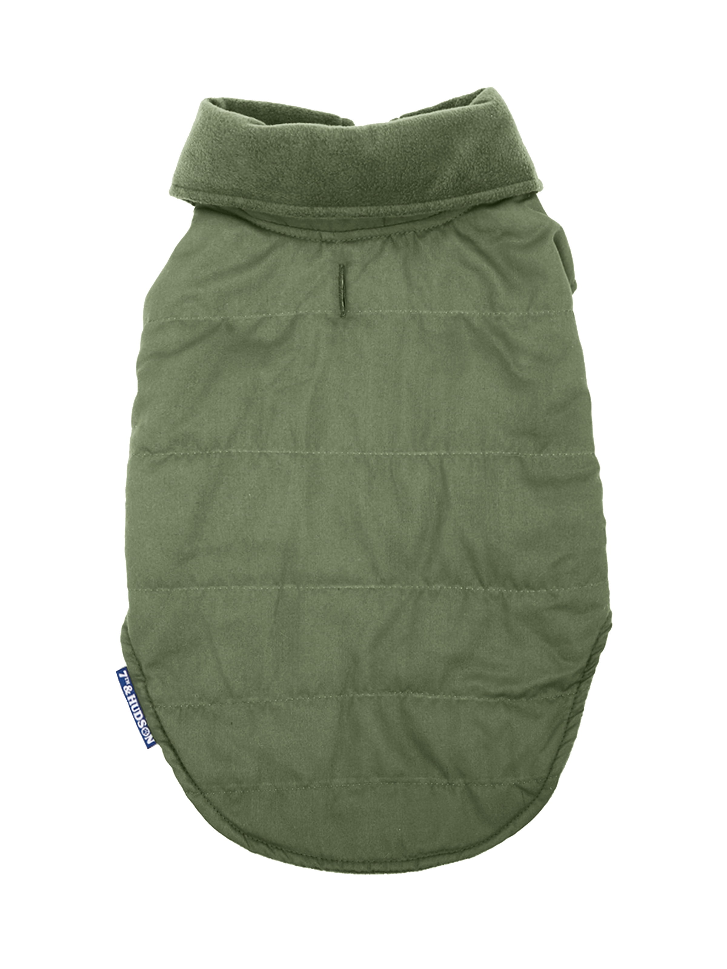 7th & Hudson Fleece Lined Puffer Vest for Dogs and Cats, Size S-XL