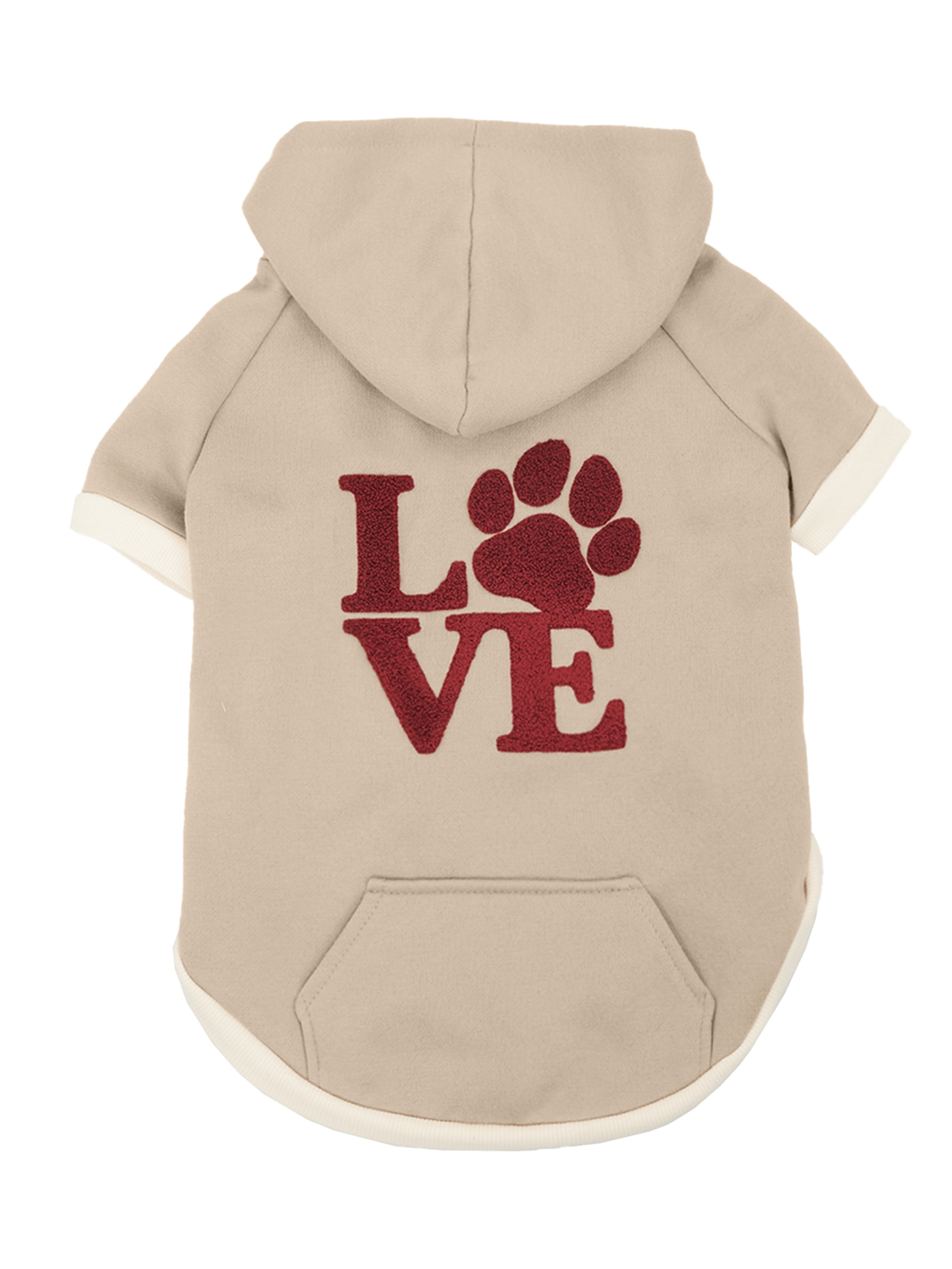 7th & Hudson Kangaroo Pocket Hoodie for Dogs and Cats, Size S-XL