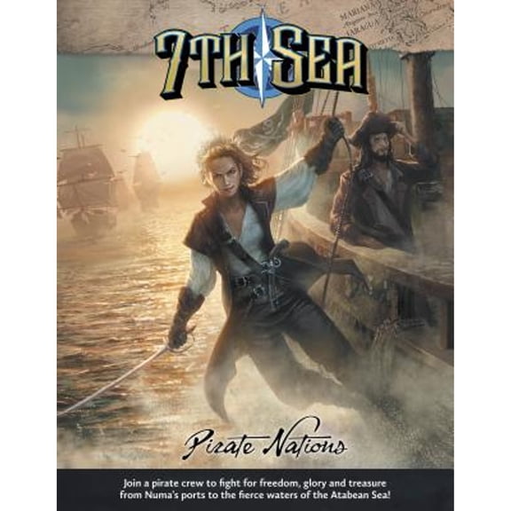 Pre-Owned 7th Sea Pirate Nations *NOP, 9781987916744, 1987916743, Hardcover,