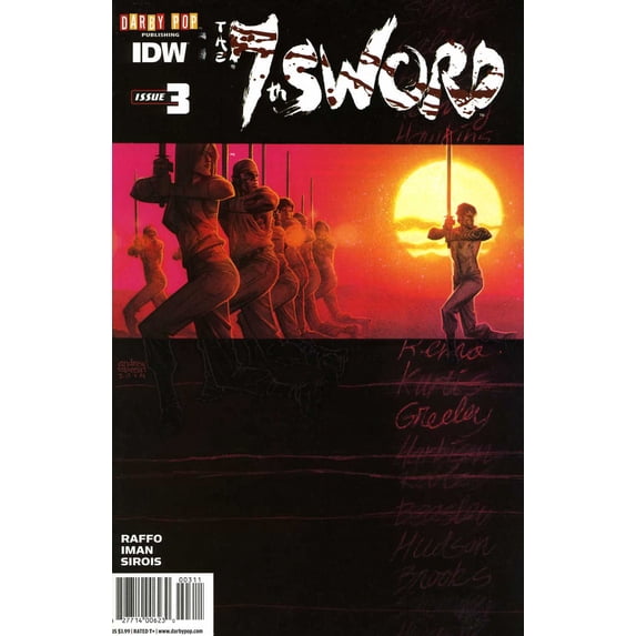 7th Sword, The #3 VF ; IDW Comic Book