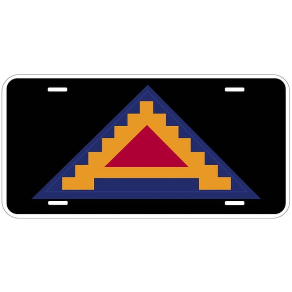 7th US Army Novelty Car License Plate