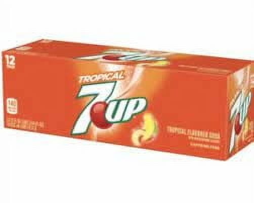 7UP Tropical, 12 fl oz cans, 12 pack - Walmart.com