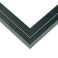 thumbnail image 1 of 7x10 Frame Black Real Wood Picture Frame Width 1.25 inches | Interior Frame Depth 0.5 inches |, 1 of 8