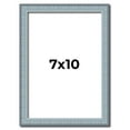 thumbnail image 1 of 7x10 Frame Rustic Sky Blue Solid Wood Picture Frame | 0.75 Inch Moulding Width |Includes UV Acrylic, 1 of 8