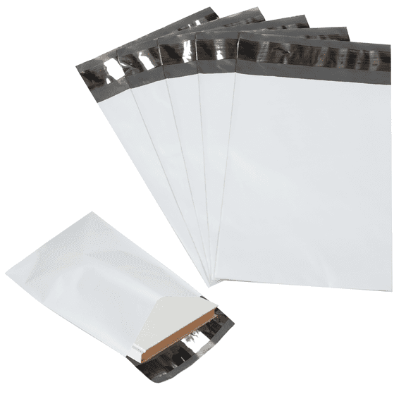 7x10 Poly Mailers Bags for Shipping Self-Adhesive Strip (White) 2000-Pack