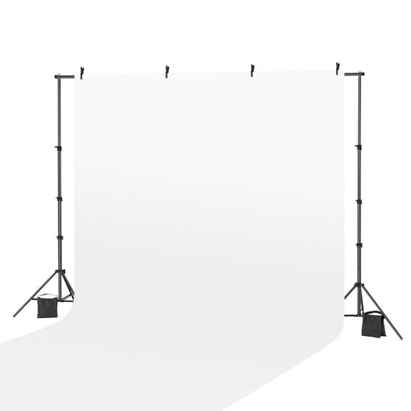 7x10 ft Backdrop Stand Kit Adjustable Photo Studio Background Stand for Parties, Events, Photography Portable & Durable Support System with Carry Bag
