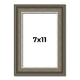 thumbnail image 1 of 7x11 Frame Brown Solid Wood Picture Frame | 1.75 Inch Moulding Width | Austin Frame Complete with, 1 of 8