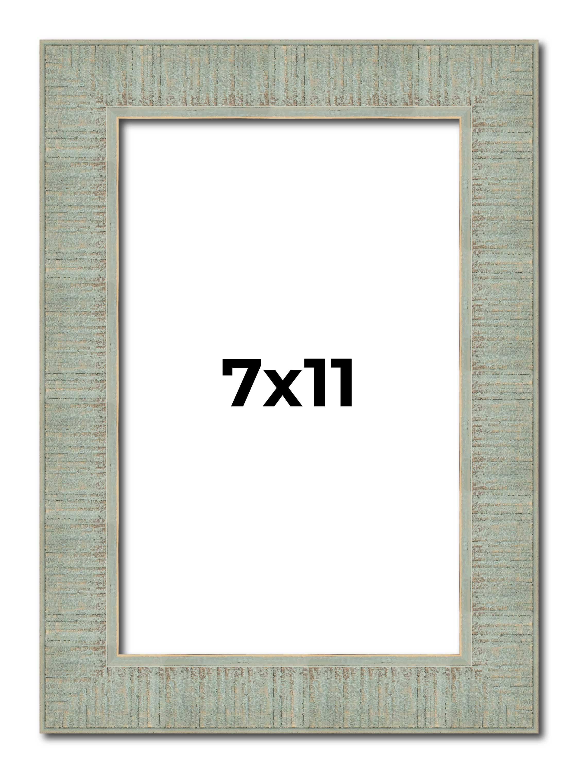 7x11 Frame Green Desert Pear Solid Wood Picture Frame | 1.625 Inch ...
