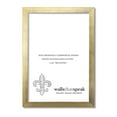 thumbnail image 1 of 7x11 Gold Picture Frame for Puzzles Posters Photos or Artwork, 1 of 3