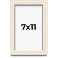 thumbnail image 1 of 7x11 Shadow Box Frame White | 1.125 Inches Deep Real Wood Rustic Shadowbox Display Frame | UV, 1 of 5