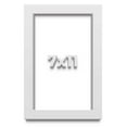 thumbnail image 1 of 7x11 Shadow Box High Gloss White Display Frame | 1.625 Inches Deep | 1 Inch Moulding Width | Solid, 1 of 4