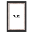 thumbnail image 1 of 7x12 Frame Silver Real Wood Picture Frame Width 1.25 Inches | Interior Frame Depth 0.75 Inches |, 1 of 8