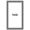 thumbnail image 1 of 7x13 Frame Blue Kingsley Pewter Solid Wood Picture Frame Width 0.75 Inches |Interior Depth 0.5, 1 of 8