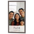 thumbnail image 1 of 7x13 Frame Blue Kingsley Pewter Solid Wood Picture Frame Width 0.75 Inches |Interior Depth 0.5, 1 of 8