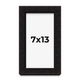 thumbnail image 1 of 7x13 Shadow Box Black Solid Wood Display Picture Frame | 1 Inch Rabbet Depth | | 1.375 Inch, 1 of 4