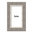 thumbnail image 1 of 7x14 Frame Grey Real Wood Picture Frame Width 2.75 Inches | Interior Frame Depth 0.5 Inches | Linus, 1 of 8