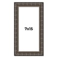 thumbnail image 1 of 7x15 Frame Black Bamboo Solid Wood Picture Frame Width 1.5 Inches | Interior Frame Depth 0.5 Inches, 1 of 8
