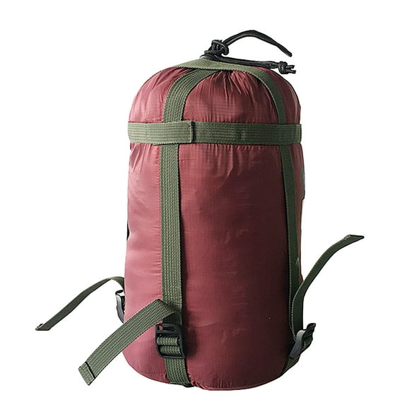 7x15 Inch Compression Sacks for Backpacking Camping Sleeping Bag Stuff Sack - Water Resistant Sleeping Bag Storage Sack for Space Saving - Outdoors Ultralight Compression Sack for Hiking Gear
