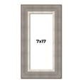thumbnail image 1 of 7x17 Frame Grey Real Wood Picture Frame Width 2.75 Inches | Interior Frame Depth 0.5 Inches | Linus, 1 of 8