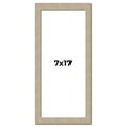 thumbnail image 1 of 7x17 Frame Grey Solid Wood Picture Frame Width 1 Inches | Interior Frame Depth 0.5 Inches |, 1 of 8