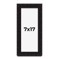 thumbnail image 1 of 7x17 Shadow Box Black Solid Wood Display Picture Frame | 1 Inch Rabbet Depth | | 1.375 Inch, 1 of 4