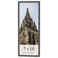 thumbnail image 1 of 7x18 Frame Brown Bamboo with Dark Coffee/Walnut Finish | Solid Wood Picture Frame Width 0.75 Inches, 1 of 8