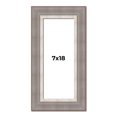 thumbnail image 1 of 7x18 Frame Grey Real Wood Picture Frame Width 2.75 Inches | Interior Frame Depth 0.5 Inches | Linus, 1 of 8