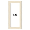 thumbnail image 1 of 7x18 Frame White Real Wood Picture Frame Width 1.5 inches | Interior Frame Depth 0.5 inches | Barn, 1 of 8