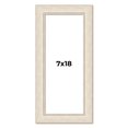 thumbnail image 1 of 7x18 Frame White Real Wood Picture Frame Width 1.75 inches | Interior Frame Depth 0.5 inches |, 1 of 8